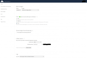Owncloud Administration E-Mail und Cronjob